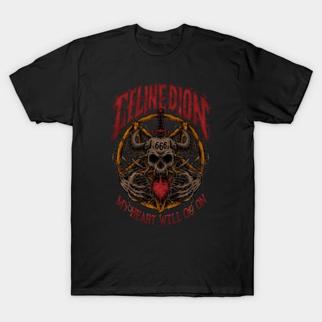 metal meme Celine Dion T Shirt TeePublic